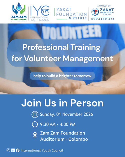 Professional Training for Volunteer Management Professional Training for Volunteer Management
