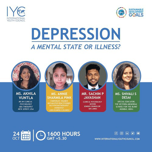 Panel Discussion – Depression – A mental state or Illness?